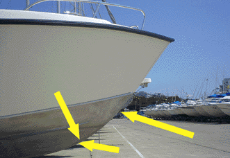 アルミ製ボート溶接補修修理の写真記録
